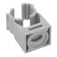 1/4" IPS Light Gray Pipe Clamp
