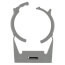 1" IPS and 1-1/4" CTS Light Gray Pipe Clamp