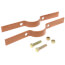 2-1/2" Copper Epoxy Coated Riser Clamp