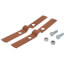 3/4" Copper Epoxy Coated Riser Clamp