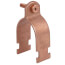 2" Copper Epoxy Coated Multi-Strut Pipe Clamp