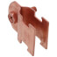 1/2" Copper Plated Multi-Strut Pipe Clamp