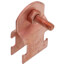 1/2" Copper Plated Multi-Strut Pipe Clamp