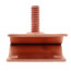 3/4" Copper Plated Multi-Strut Pipe Clamp