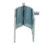 1" Electro-Galvanized Multi-Strut Pipe Clamp