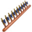 1" Female Sweat x Spin Closed (Left) Copper Manifold, 1/2" PEX Crimp Ball Valves, Lead Free (10 Outlets)