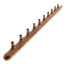 3/4" PEX Crimp x Spin Closed Copper Manifold, w/ 1/2" PEX Crimp Outlets (10 Outlets)
