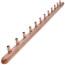 1" PEX Crimp × Spin Closed Copper Manifold, w/ 1/2" PEX Crimp Outlets (12 Outlets)