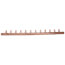 1-1/2" Male Sweat Copper Manifold w/ 3/4" Sweat Loops (12 Outlets)