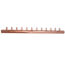 2" Male Sweat Copper Manifold w/ 3/4" Sweat Loops (12 Outlets)