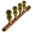 3/4" Push-Fit x Closed Copper Manifold w/ 1/2" Push-Fit Outlets (4 Outlets)