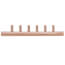 1" Male Sweat Copper Manifold w/ 1/2" Sweat Loops (6 Outlets)