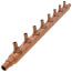 3/4" PEX Crimp Copper Manifold w/ 1/2" PEX Crimp Outlets (8 outlets)