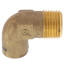 1/2" C x M Cast Brass 90-Degree Elbow (Lead Free)