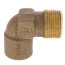3/4" C x M Cast Brass 90-Degree Elbow (Lead Free)