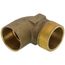 1-1/2" C x M Cast Brass 90-Degree Elbow (Lead Free)