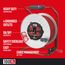 4 Outlet Cable Management Retractable Extension Cord Reel, 12 AWG SJTW Cable (100 Ft. Cord)