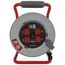 4 Outlet Cable Management Retractable Extension Cord Reel, 12 AWG SJTW Cable (50 Ft. Cord)