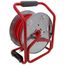 4 Outlet Cable Management Retractable Extension Cord Reel, 12 AWG SJTW Cable (75 Ft. Cord)