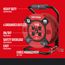 4 Outlet Cable Management Retractable Extension Cord Reel, 14 AWG SJTW Cable (100 Ft. Cord)