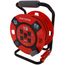 4 Outlet Cable Management Retractable Extension Cord Reel, 14 AWG SJTW Cable (75 Ft. Cord)