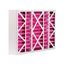 16" x 25" x 5" Color Changing Air Filter for Home & Pet Odors (MERV8)