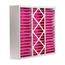 20" x 25" x 4" Color Changing Air Filter for Home & Pet Odors (MERV8)