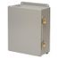 8" Wide, 10" High, 6" Deep, Steel Electrical Enclosure, Nema 12 & 13