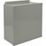 12" Wide, 12" High, 6" Deep, Screw Cover, Steel Electrical Enclosure, Nema 12 & 13