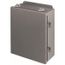 12" Wide, 12" High, 6" Deep, Steel Electrical Enclosure, Nema 12, 13 & 4