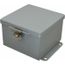 6" Wide, 6" High, 4" Deep, Steel Electrical Enclosure, Nema 12 & 13