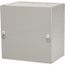 6" Wide, 6" High, 4" Deep, Steel Junction Box Enclosure, Nema 1