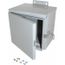 8" Wide, 8" High, 6" Deep, Steel Junction Box Enclosure, Nema 3R