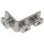 3 Hole 2.25" H X 3.5" L X 1.62" 90° Pre-Assembled Corner Angle, Electro Plated (Steel)