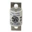 Flush End Fast-Acting Fuse, 125 A, 3-1/8" Overall Length 200 (RMS) & 50 kA at DC