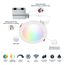 HALO 6" HLB6 Round Smart Wi-Fi Slim Canless RGBW Downlight w/ WiZ Pro Smart Control (Matte White)