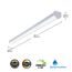 Metalux SLSTP Slim Profile 4' Strip, Surface/Suspension Mount, Selectable Lumens & CCT 3500/4000/5000K, 18-48W