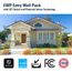 HALO Entry Wall Pack, Dusk-to-Dawn, Selectable CCT, 3000/4000/5000K, 12W (Bronze)