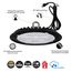 Metalux Linear High Bay with Cord and Plug, 5000K CCT, 150W (Black)