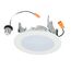 HALO 4" HLBT Slim LED Trim, Selectable CCT, Selectable 5CCT, 2700/3000/3500/4000/5000K, 7.6W (Matte White)