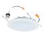 HALO 6" HLBT Round Slim LED Trim, Selectable 5CCT, 2700/3000/3500/4000/5000K, 9.7W (Matte White)