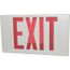LPX Single/Dual Face Ceiling/Wall Mount LED Illuminated Polycarbonate Self-Powered Exit Sign, 120/277 VAC,  2-1/8" Wide x 13" Long (White), LPX7