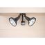 HALO Twin-Head Flood for PAR38 with Motion (Bronze)