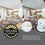 HALO 4" RL Round LED Retrofit, Selectable 5CCT & Dim-To-Warm, 2700/3000/3500/4000/5000K, 11W (Matte White)