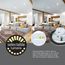 HALO 5/6" RL Round LED Retrofit, Selectable 5CCT & Dim-To-Warm, 2700/3000/3500/4000/5000K, 14.5W (Matte White)