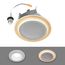 HALO 4" RL Round LED Trim with Night Light & Dim-to-Warm, Selectable 5CCT, 2700/3000/3500/4000/5000K, 8.09W