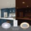 HALO 4" RL Round LED Trim with Night Light & Dim-to-Warm, Selectable 5CCT, 2700/3000/3500/4000/5000K, 8.09W