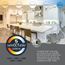 HALO 6" RLS Round Sloped Ceiling Canless LED Downlight, Selectable 5CCT, 2700/3000/3500/4000/5000K, 19W (Matte White)