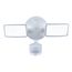 HALO Twin-Head Square Floodlight with Motion Sensor, 20.9W (White)