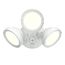 HALO Triple-Head Round Floodlight, 26.7W (White)